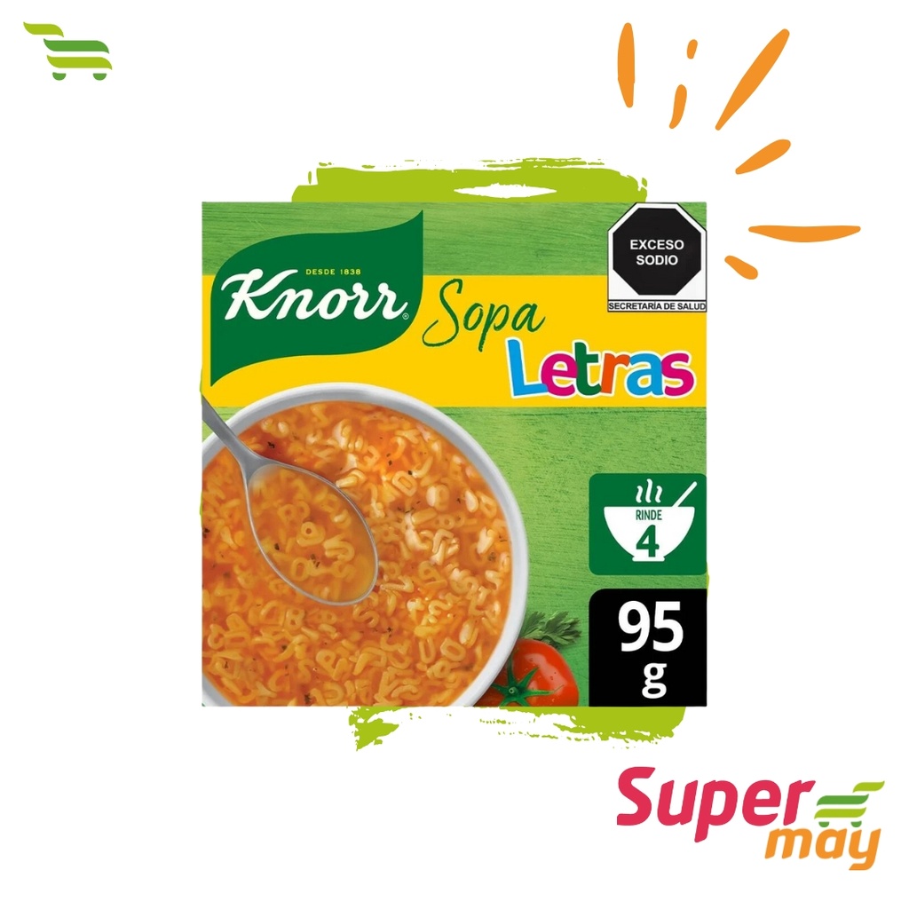 KNORR LETRA SOPA 95 GR