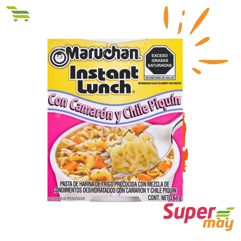 MARUCHAN CHILE PIQUIN SOPA 64 GR