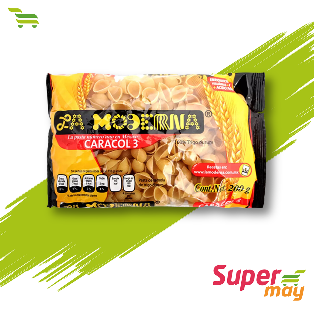 MODERNA CARACOL 3 SOPA 200 GR