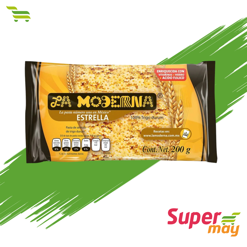 MODERNA ESTRELLA SOPA 200 GR