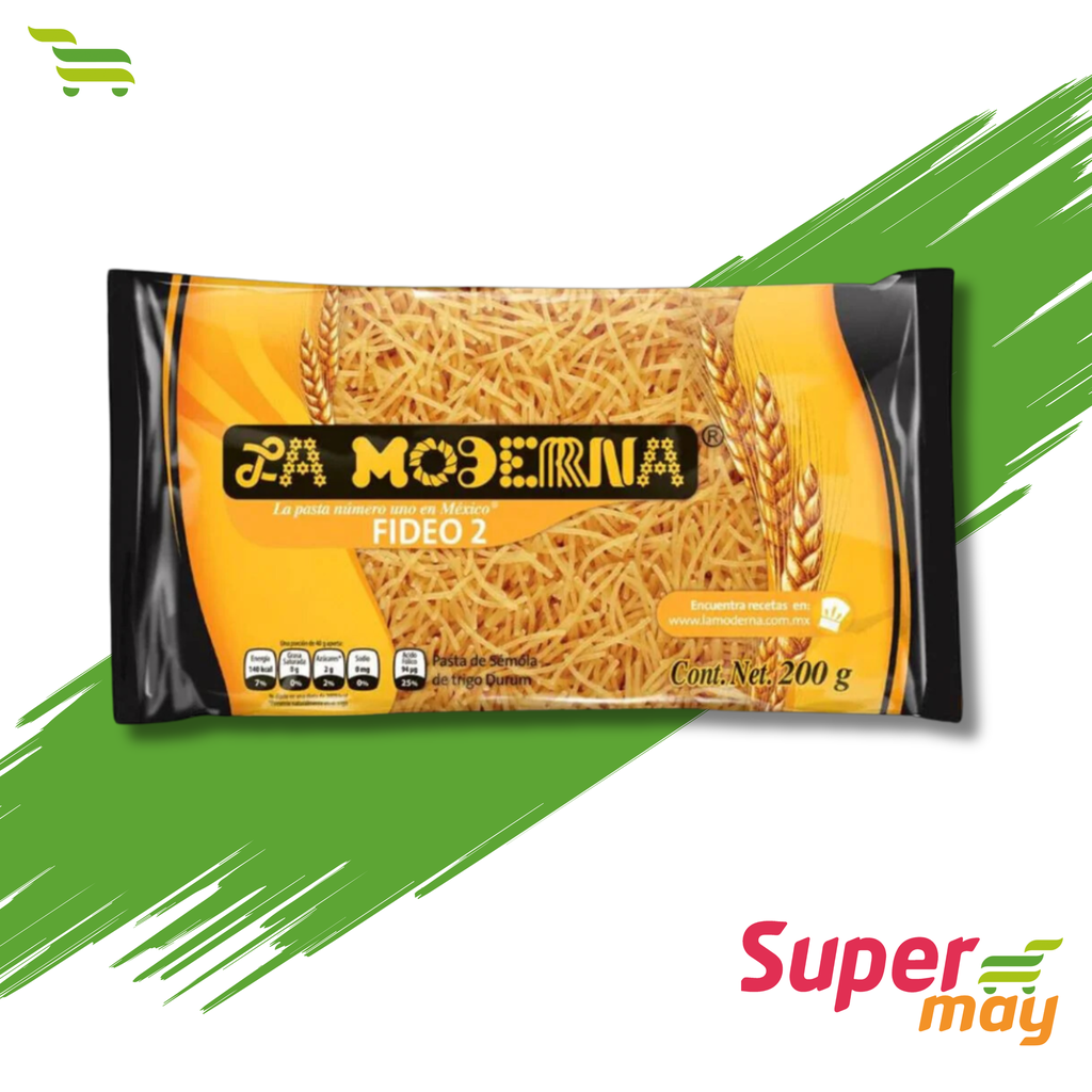 MODERNA FIDEO 2 SOPA 200 GR