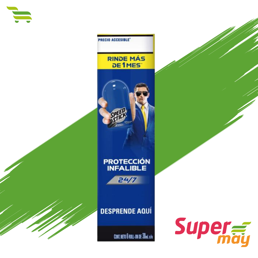 SPEED STICK XTREME NIGHT EXHIBIDOR DESODORANTE 6 /30 ML