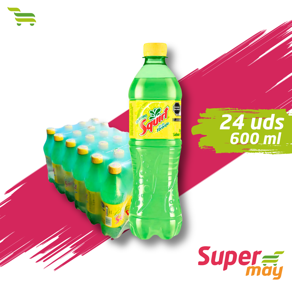 SQUIRT REFRESCO 600 ML 24 UDS