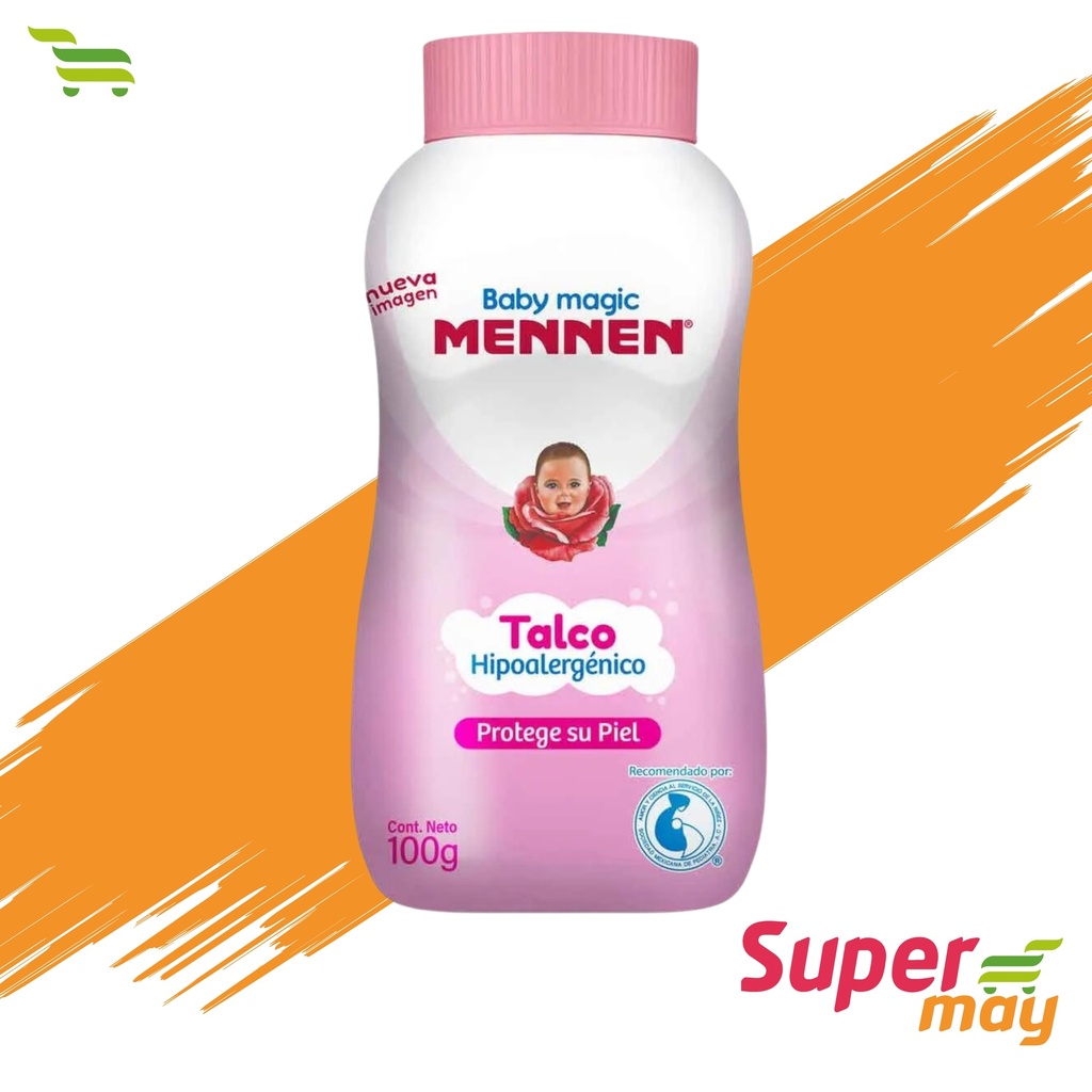 MENNEN ROSA TALCO 100 GR