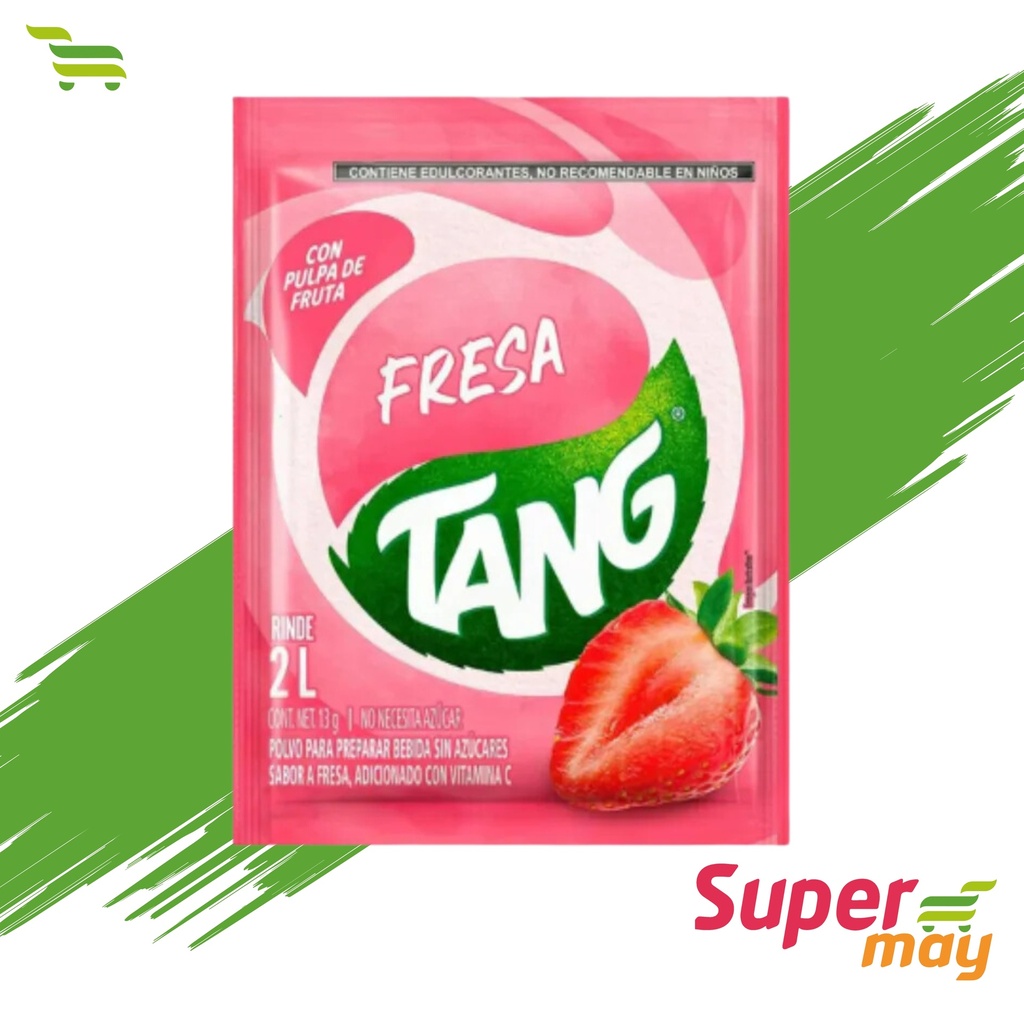 TANG FRESA BEBIDA EN POLVO 8 UDS