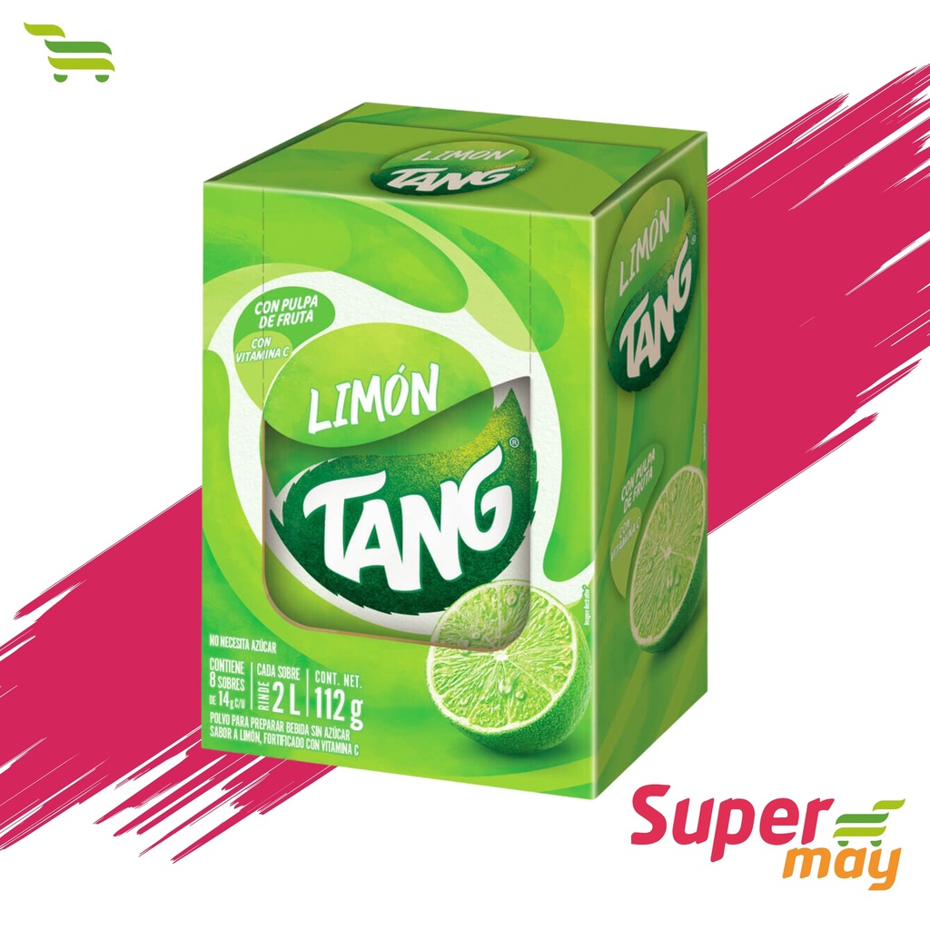 TANG LIMON BEBIDA EN POLVO 8 UDS