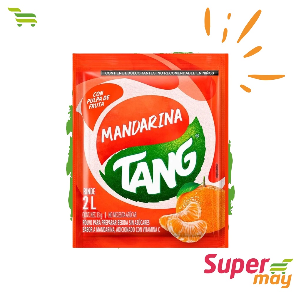 TANG MANDARINA BEBIDA EN POLVO 8 UDS