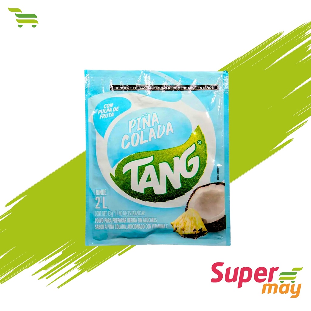 TANG PIÑA COLADA BEBIDA EN POLVO 8 UDS