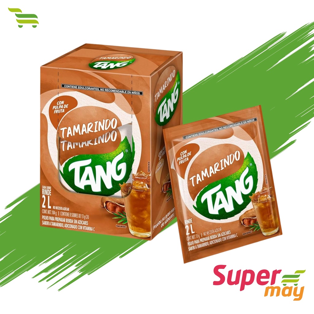 TANG TAMARINDO BEBIDA EN POLVO 8 UDS