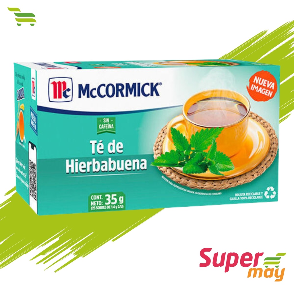 MC HIERBABUENA TE 25 UDS