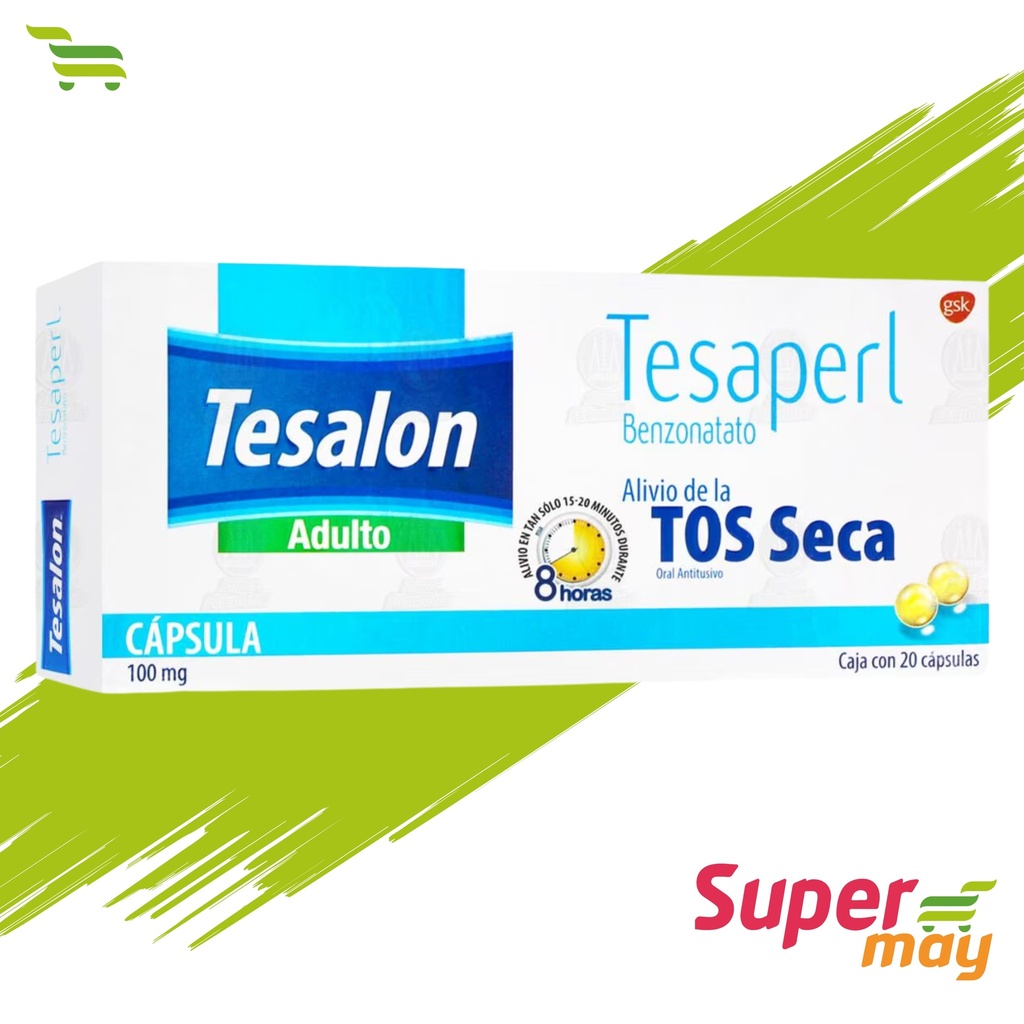 TESALON PERLAS EXH/20 100 MG