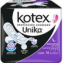 KOTEX UNIKA NOCTURNA TOALLA 10 UDS