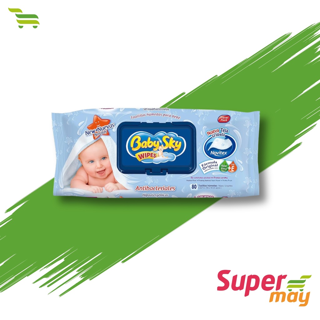 BABY SKY TOALLITA 80 UDS