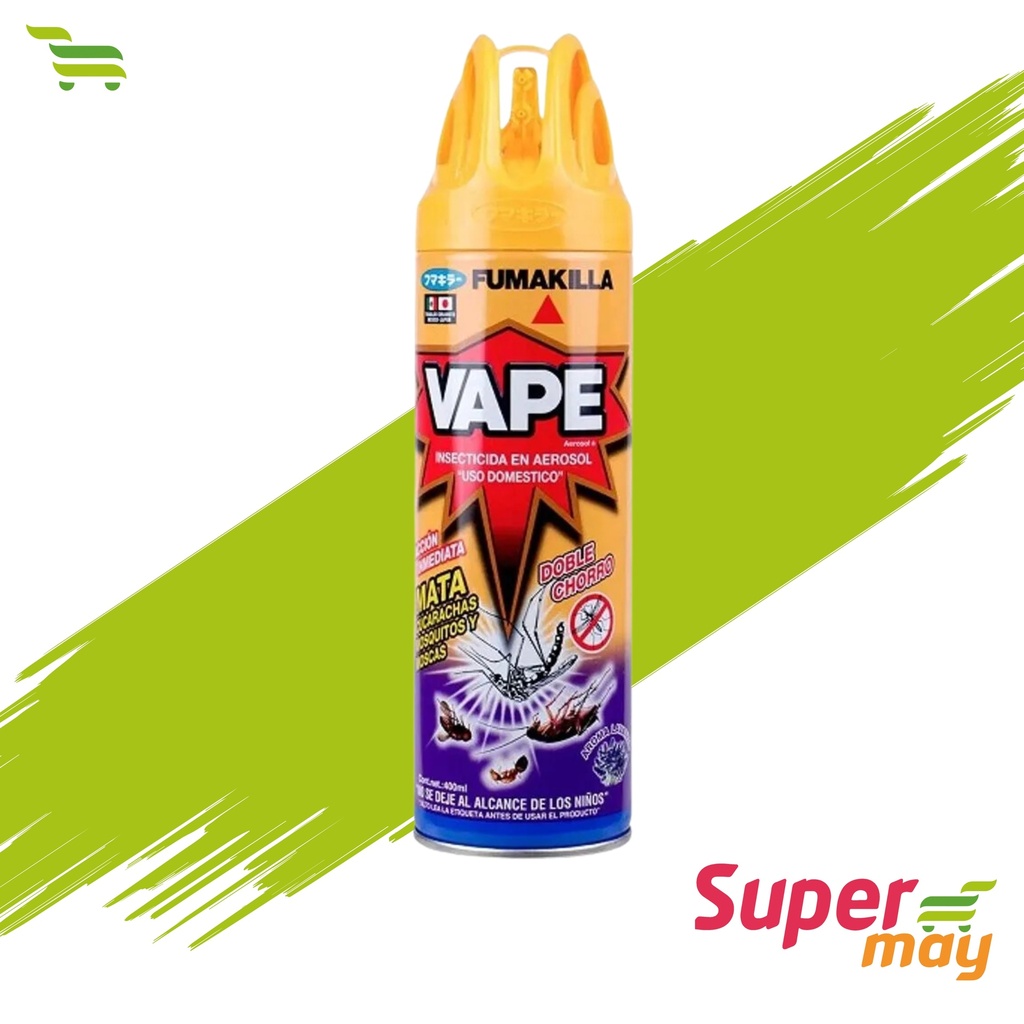 VAPE AEROSOL LAVANDA INSECTICIDA 400 ML