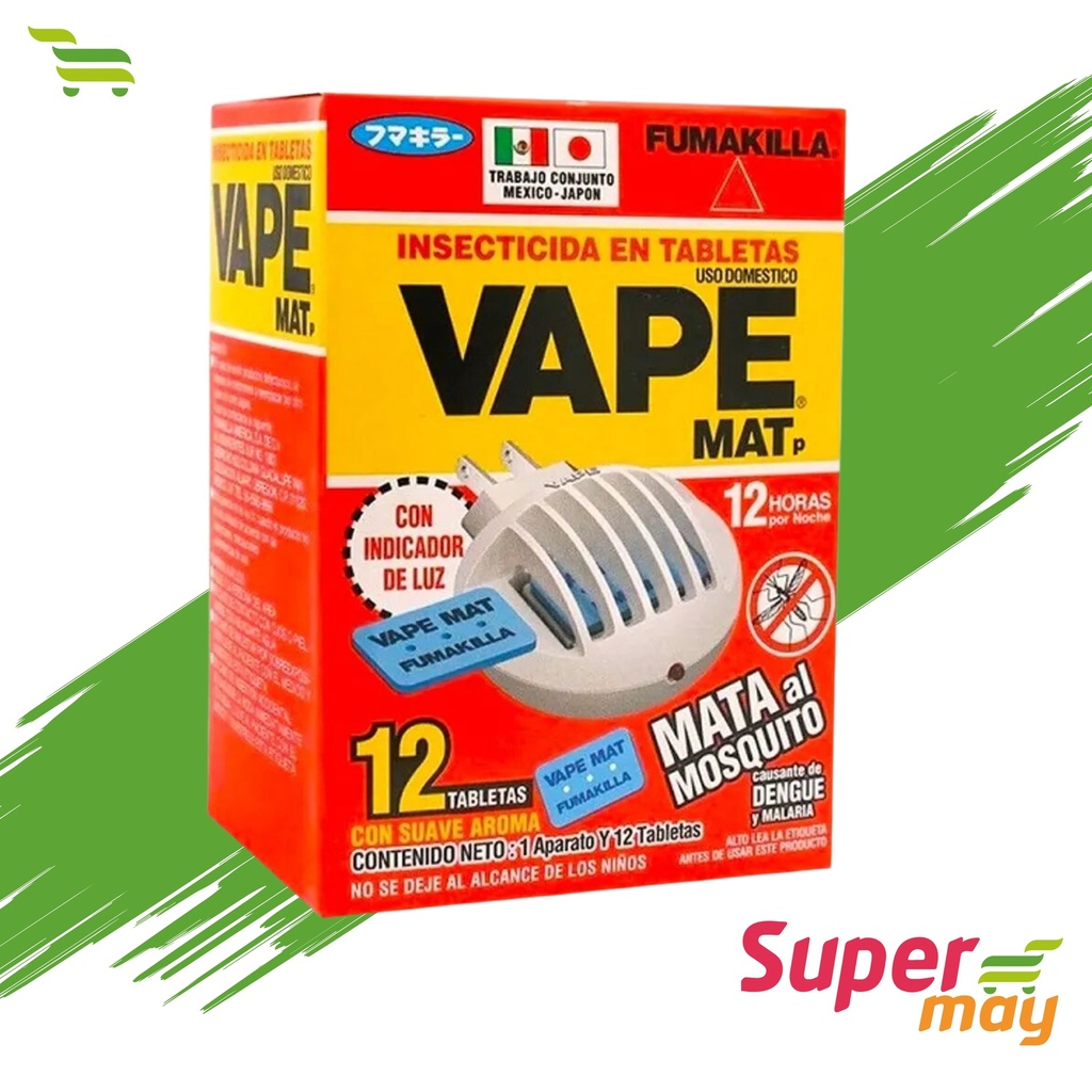 VAPE LAMINITAS+APAR INSECTICIDA 12 UDS