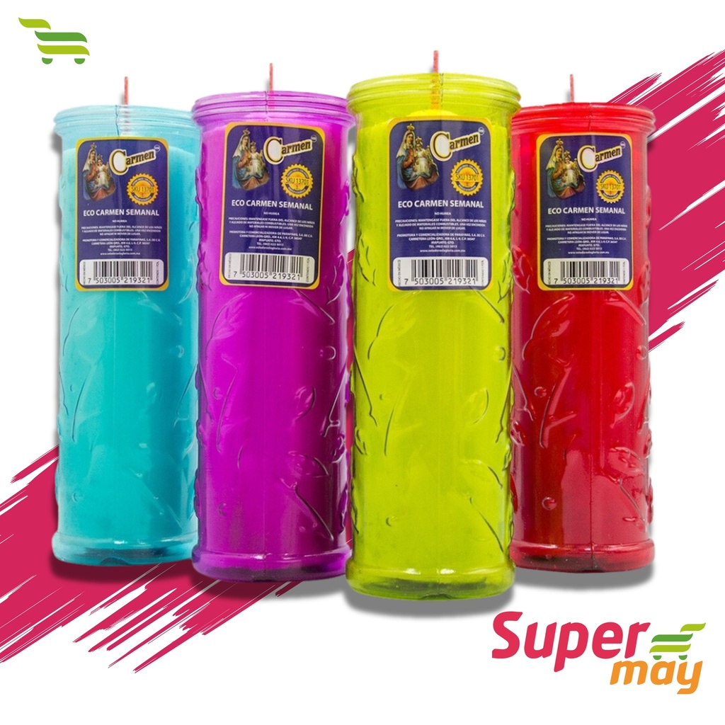 GLORIA  SEMANAL VELADORA 1 UDS