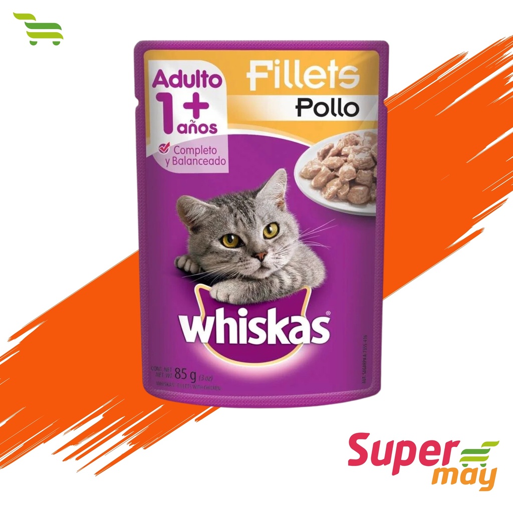 WHISKAS POLLO SOBRE 85 GR