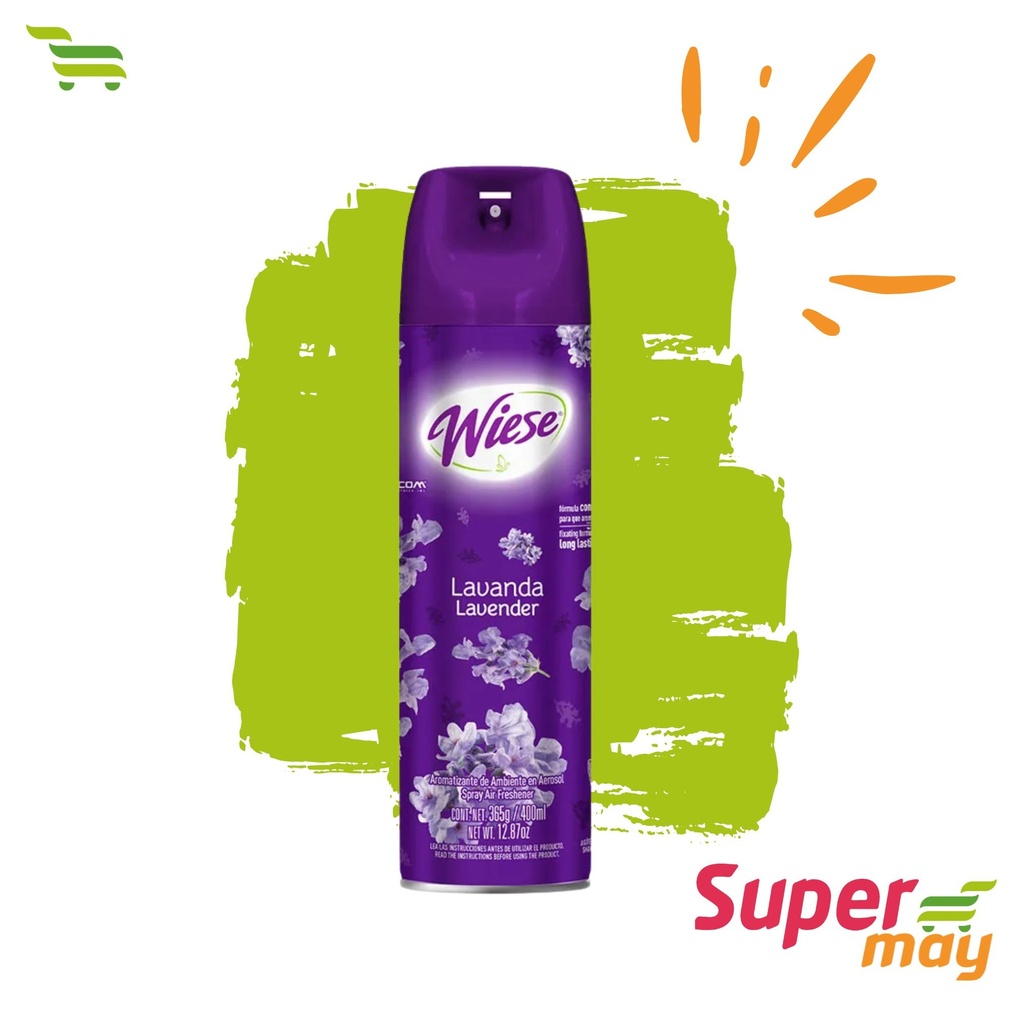 WIESE SPRAY LAVANDA AROMATIZANTE 400 ml