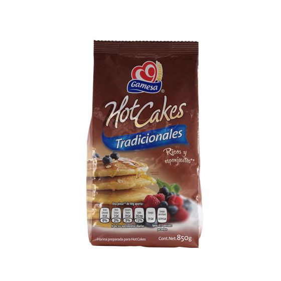 GAMESA HOT CAKES HARINA 800 GR