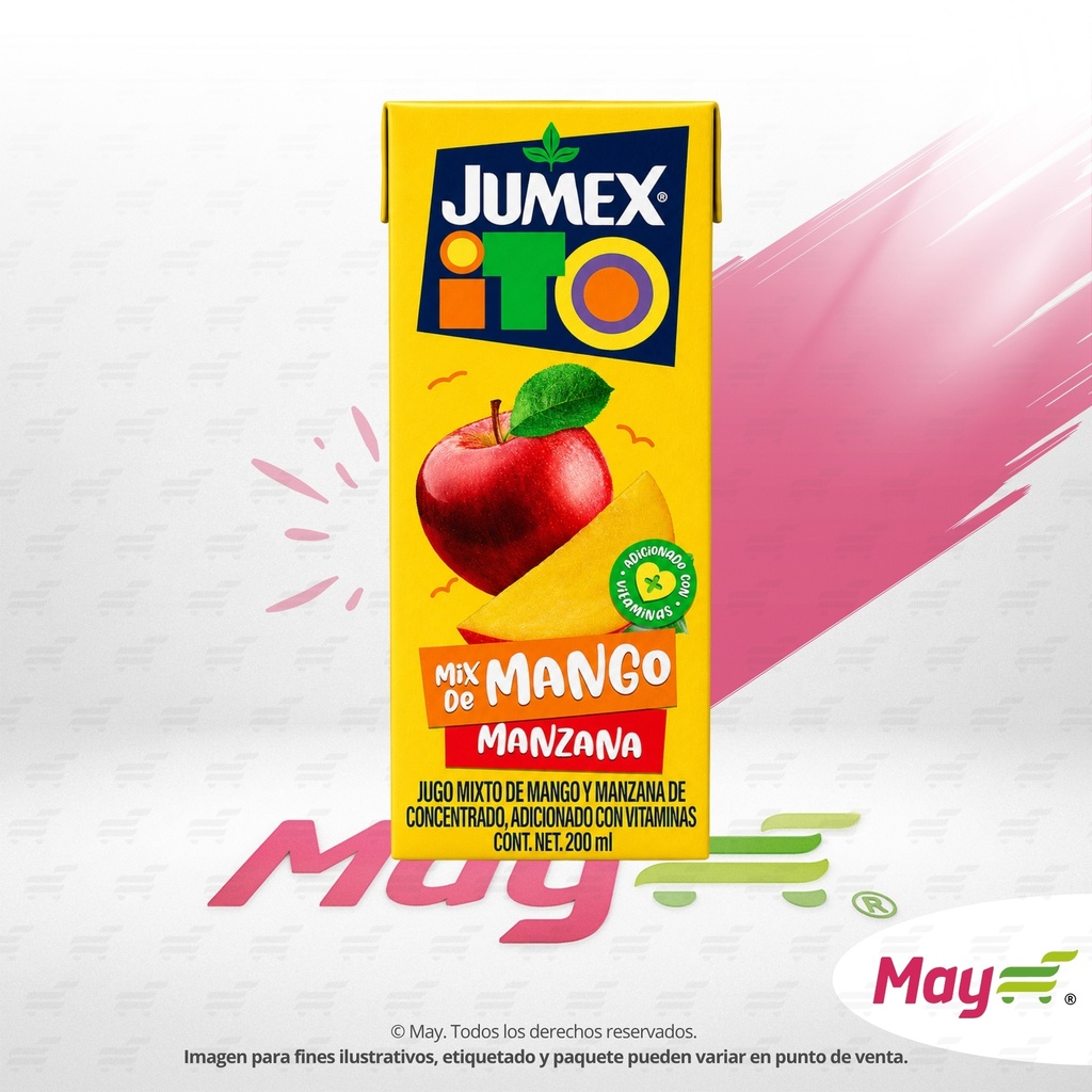 JUMEXITO MANGO MANZANA 200 ML