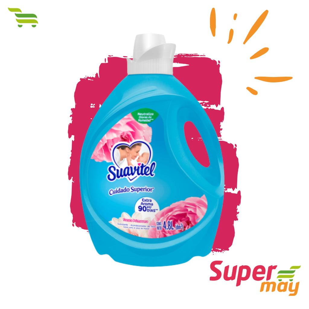 SUAVITEL PRIMAVERA SUAVIZANTE 4.800 ML
