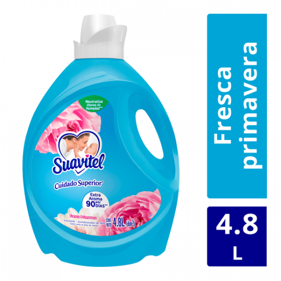 SUAVITEL PRIMAVERA SUAVIZANTE 4.800 ML