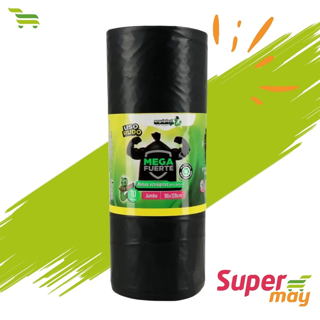 ANGUIPLAST ROLLO NEGRA 90X120