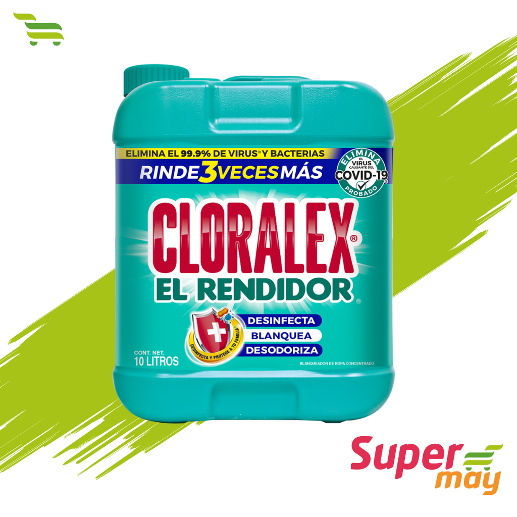 CLORALEX BLANQUEADOR 10 LT