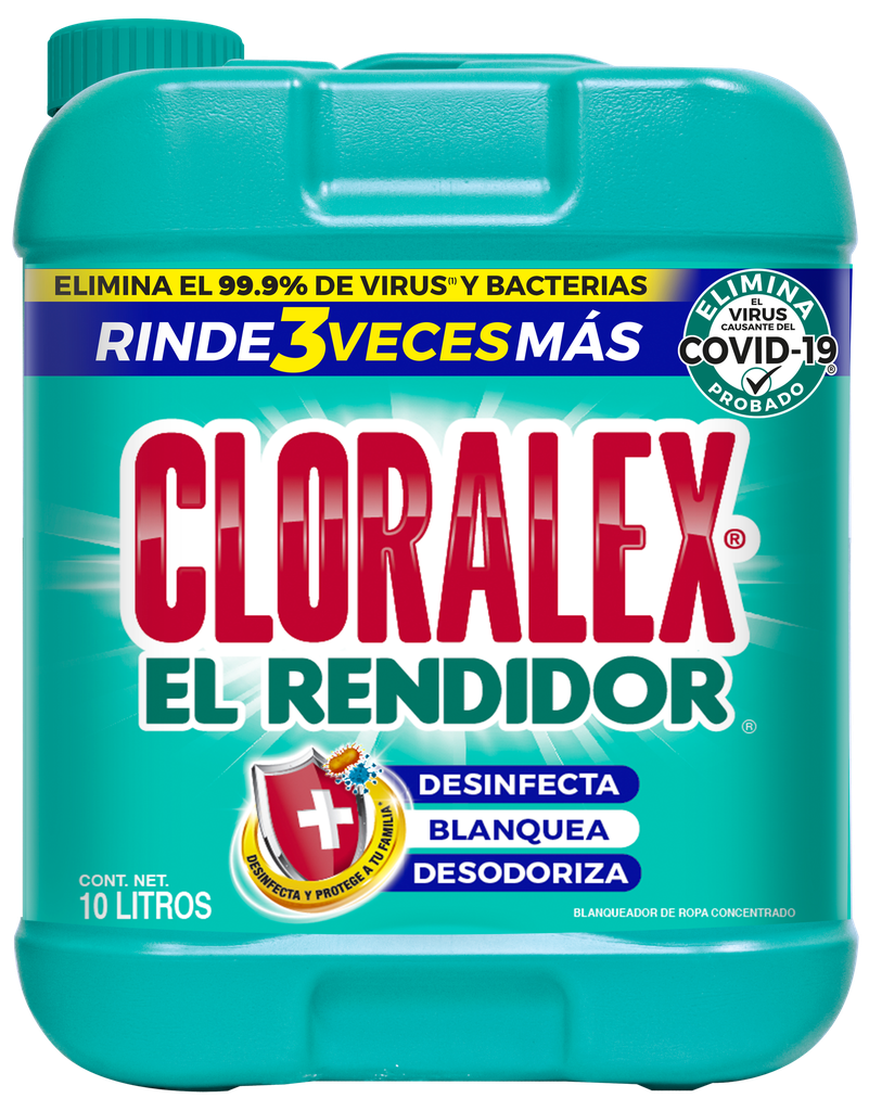 CLORALEX BLANQUEADOR 10 LT