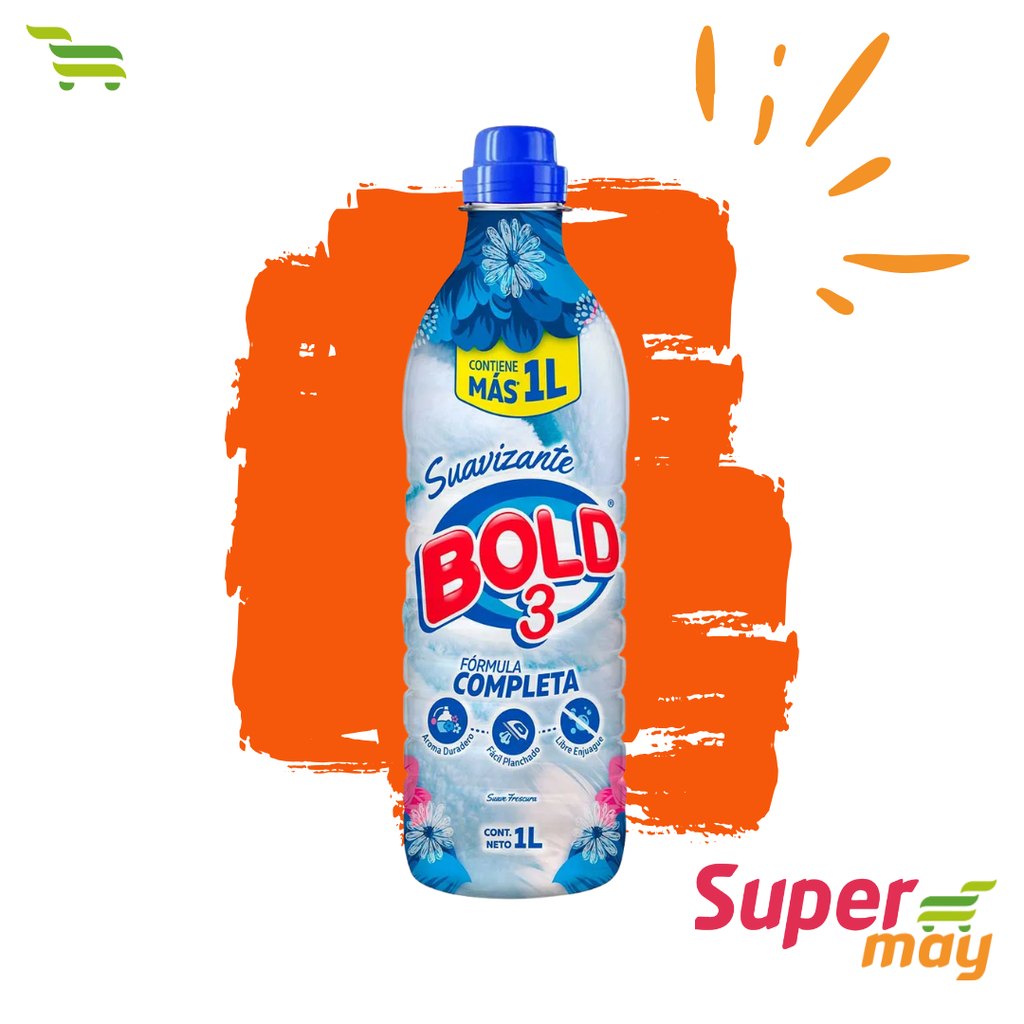 BOLD 3 AZUL SUAVIZANTE 1 L