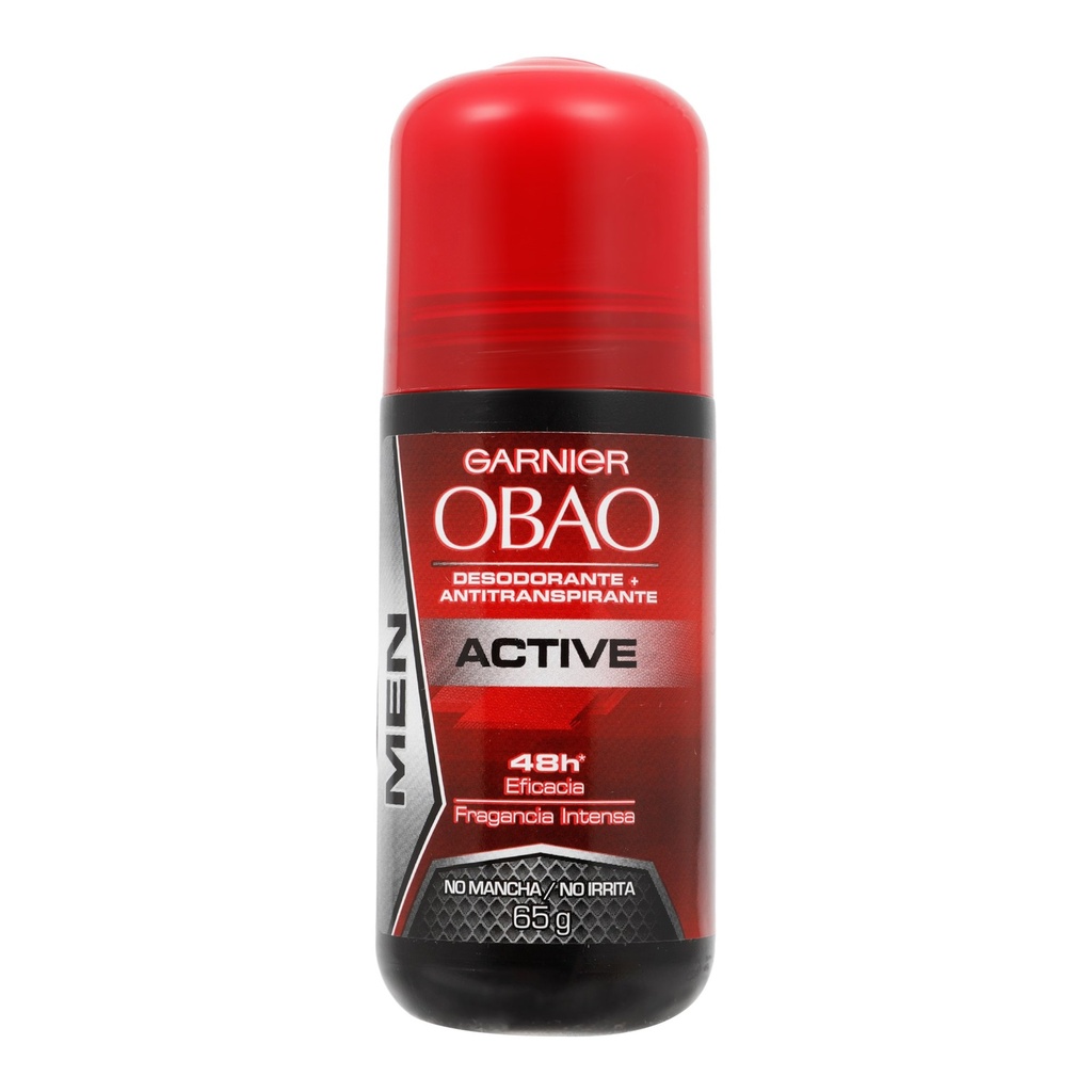 OBAO MEN ACTIVE DESODORANTE 65 GR