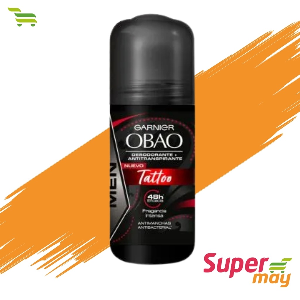 OBAO MEN TATTOO DESODORANTE 65 GR