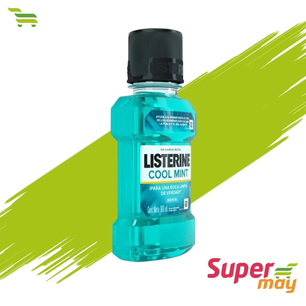 LISTERINE COOL MINT ENJUAGUE B 180 ML
