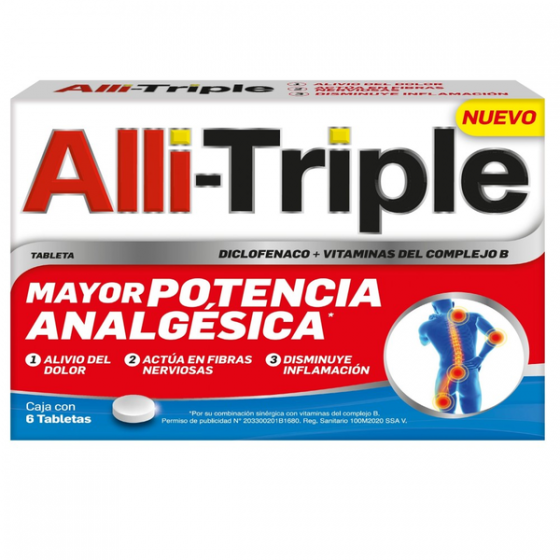 ALLIVIAX TRIPLE 550 GR 6 UDS