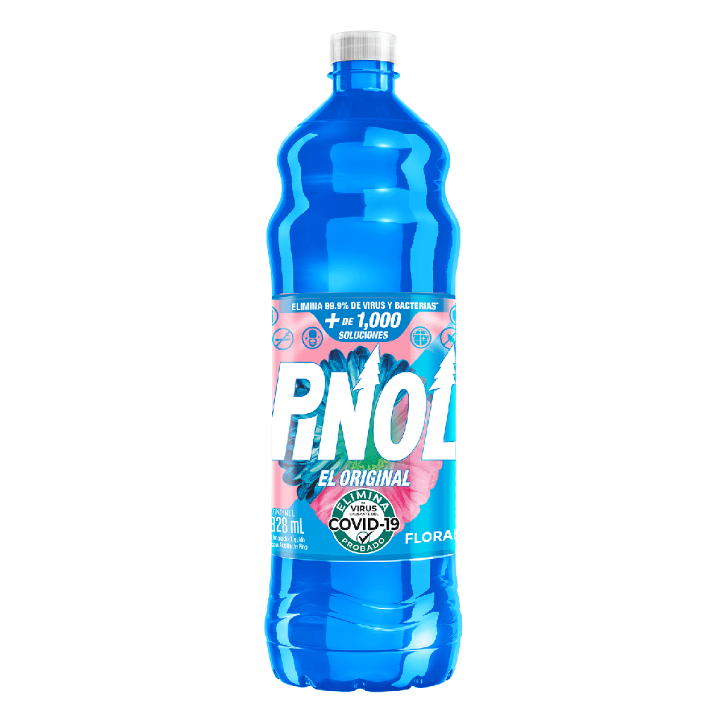 PINOL ESENCIAS FLORAL LIMPIADOR 828 ML