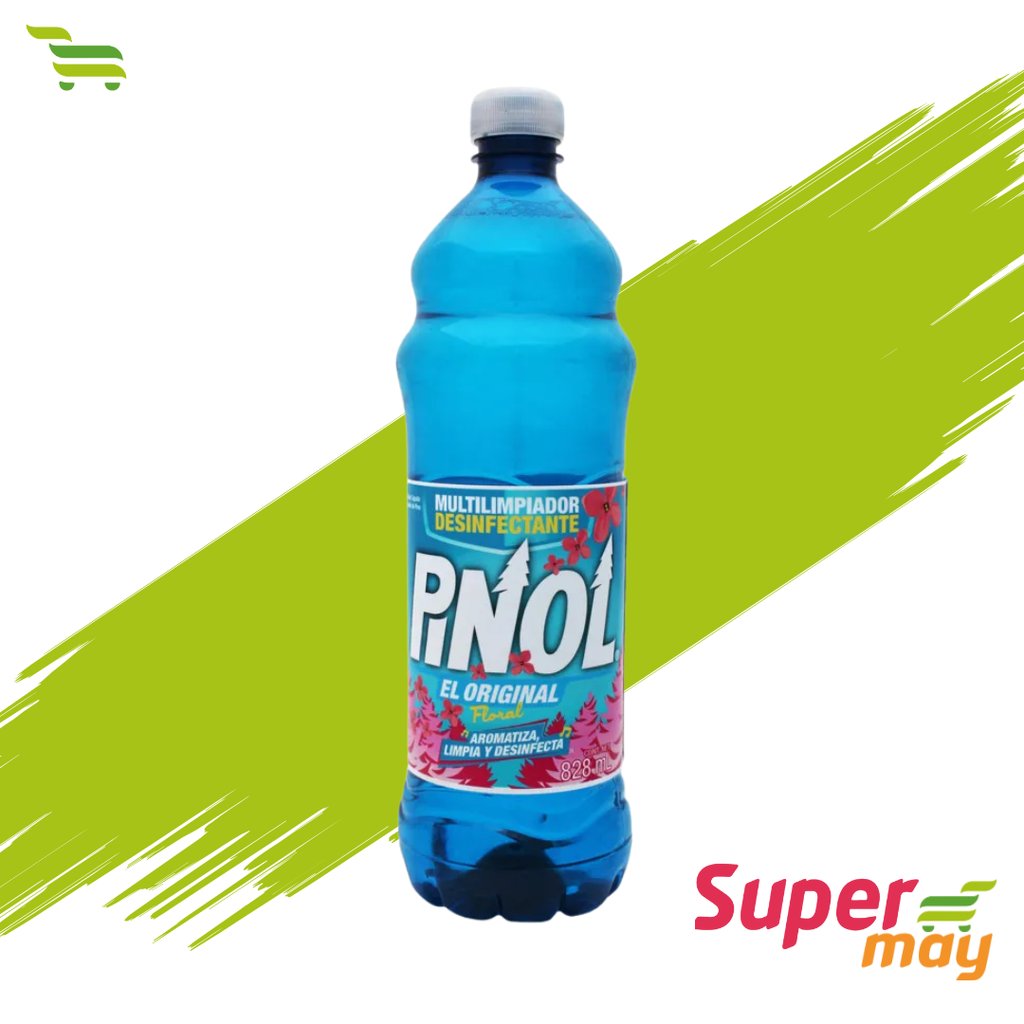 PINOL ESENCIAS FLORAL LIMPIADOR 828 ML