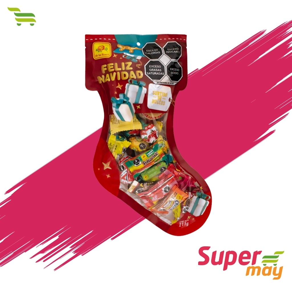 ROSA BOTA NAVIDEÑA 211 G