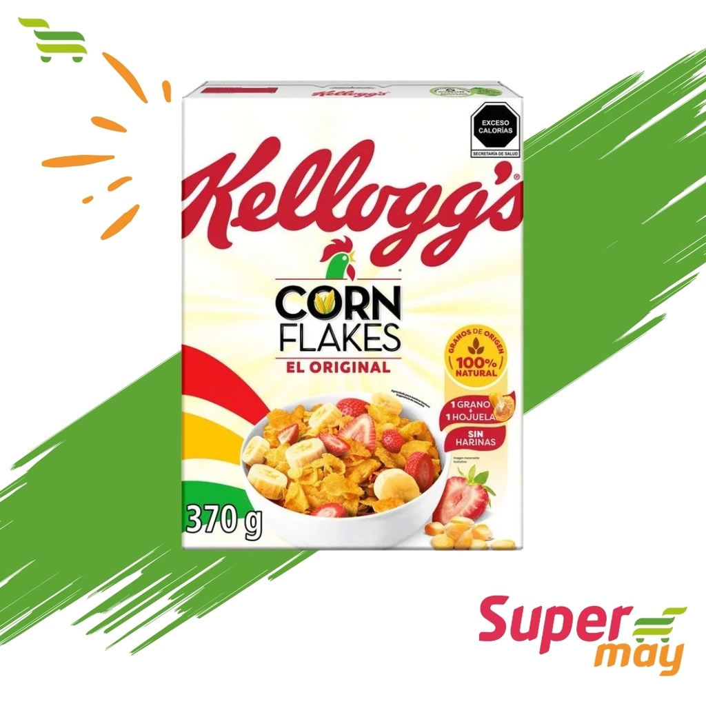 KELLOGG CORN FLAKES CEREAL 370 GR