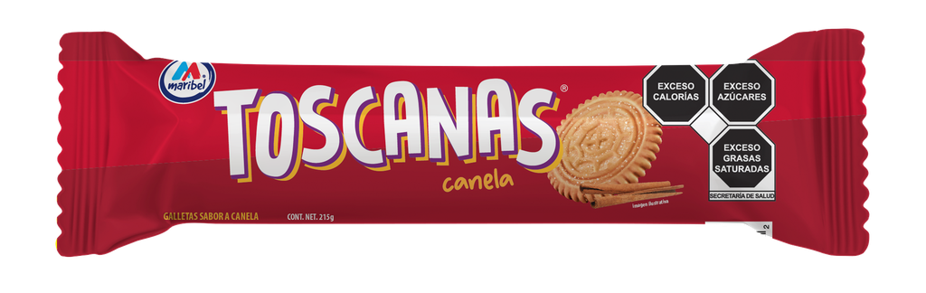 MARIBEL TOSCANA CANELAS GALLETA 215 GR