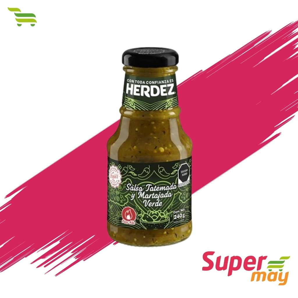HERDEZ TATEMADA VERDE SALSA 240 GR