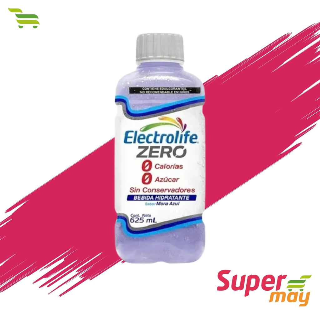 ELECTROLIT ZERO MORA SUERO 625 ML