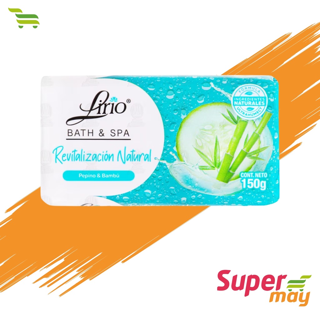 LIRIO REVITACION NATURAL JABON 150 GR