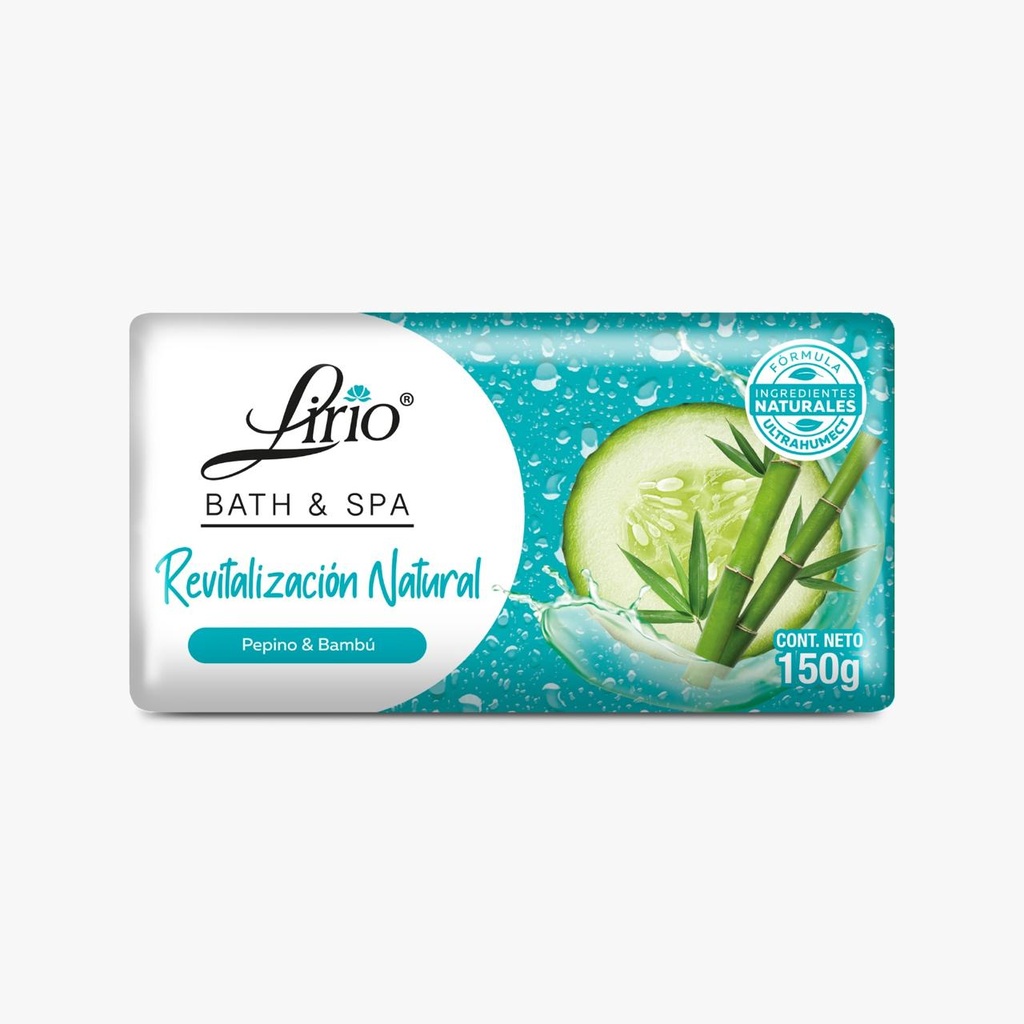 LIRIO REVITACION NATURAL JABON 150 GR