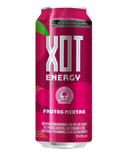 XOT BEBIDA ENERGETIZANTE 470 ML 12 PZS