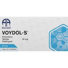 KETOROLACO SUBLINGUAL (VOYDOL) 30 MG 4UDS