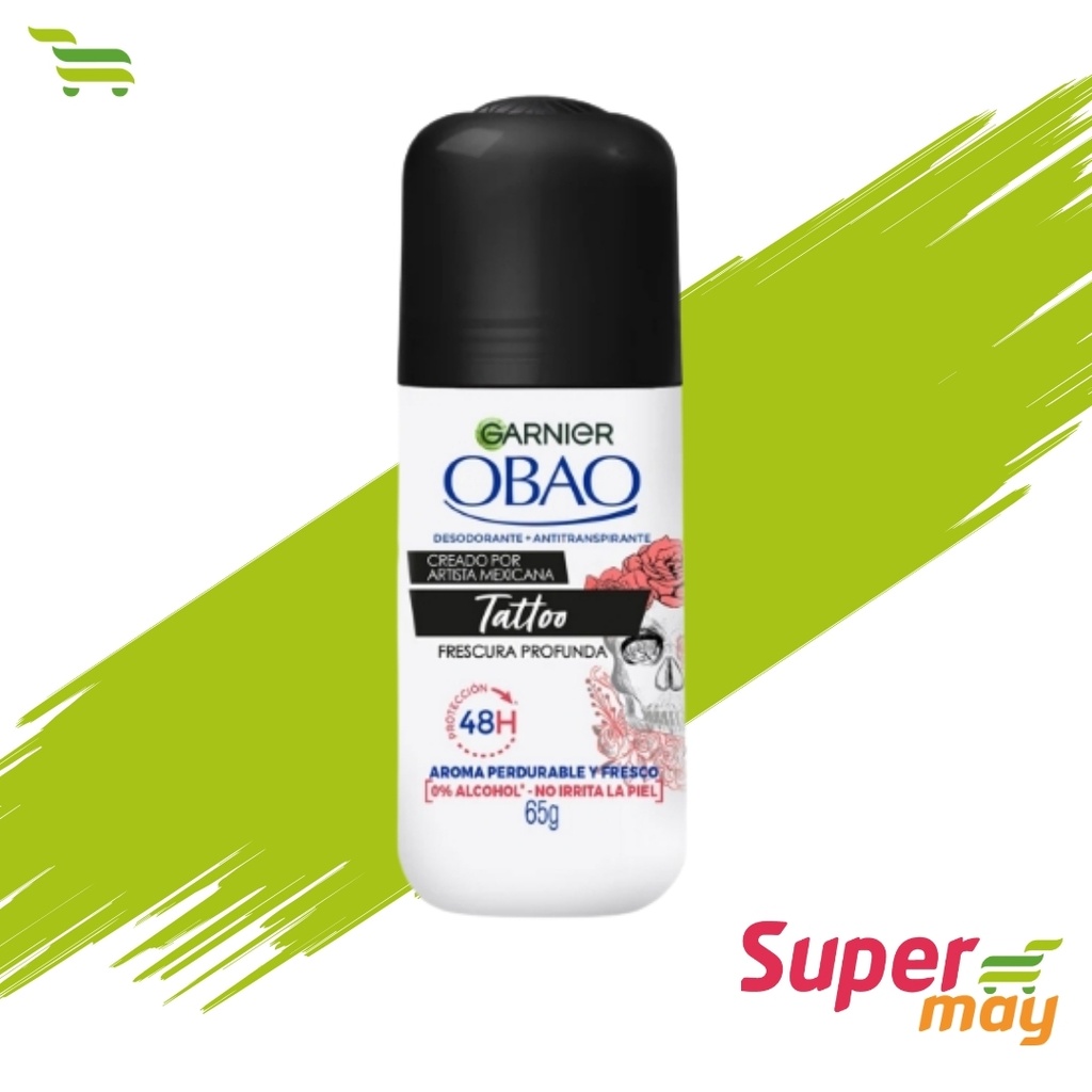 OBAO MUJER TATTOO DESODORANTE 65 GR