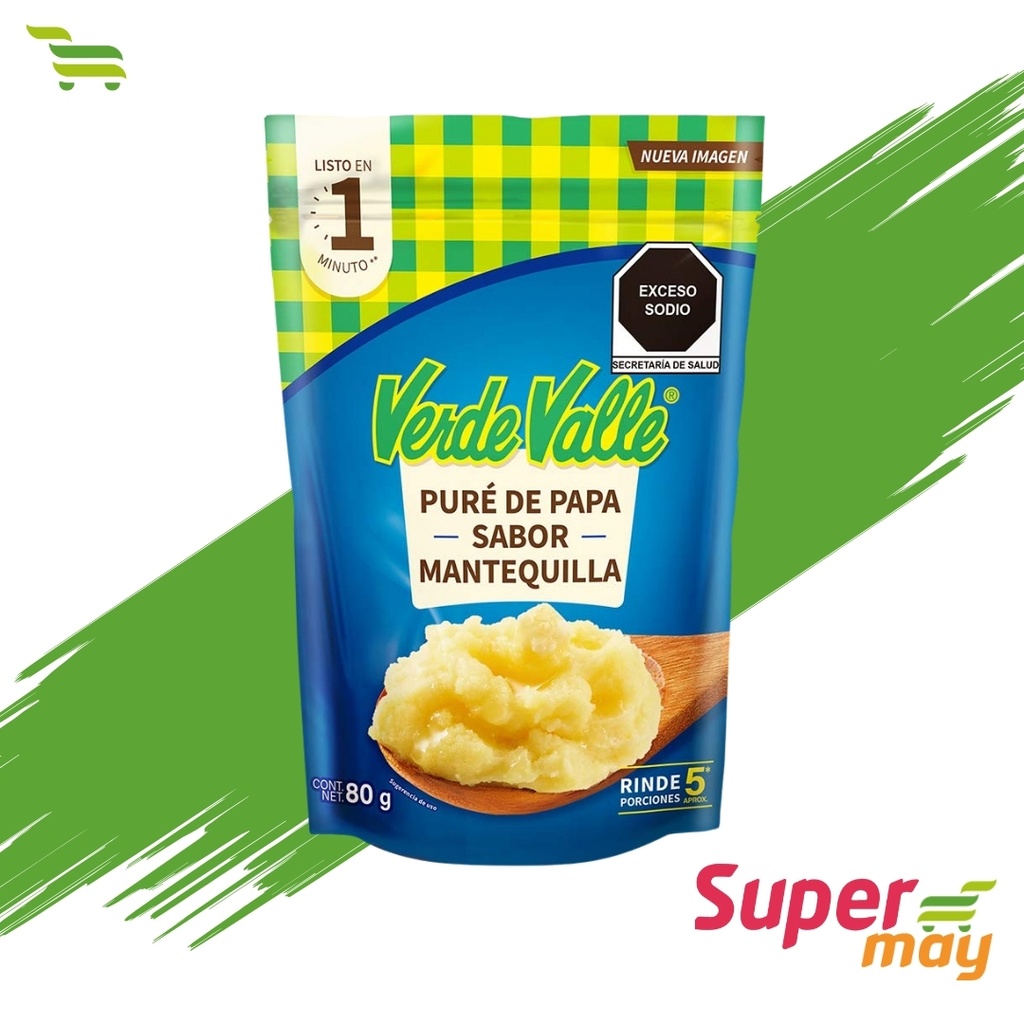 VERDE VALLE PURE PAPA 80 GR