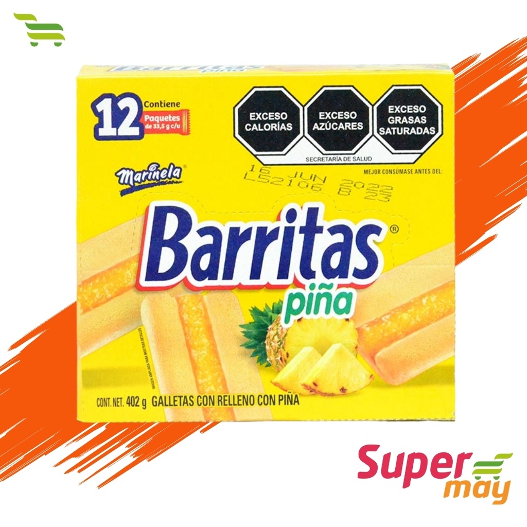 MARINELA BARRITA PIÑA 450 GR