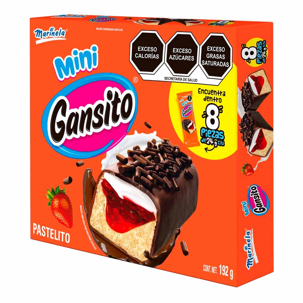 MARINELA MINI GANSITO 192 GR