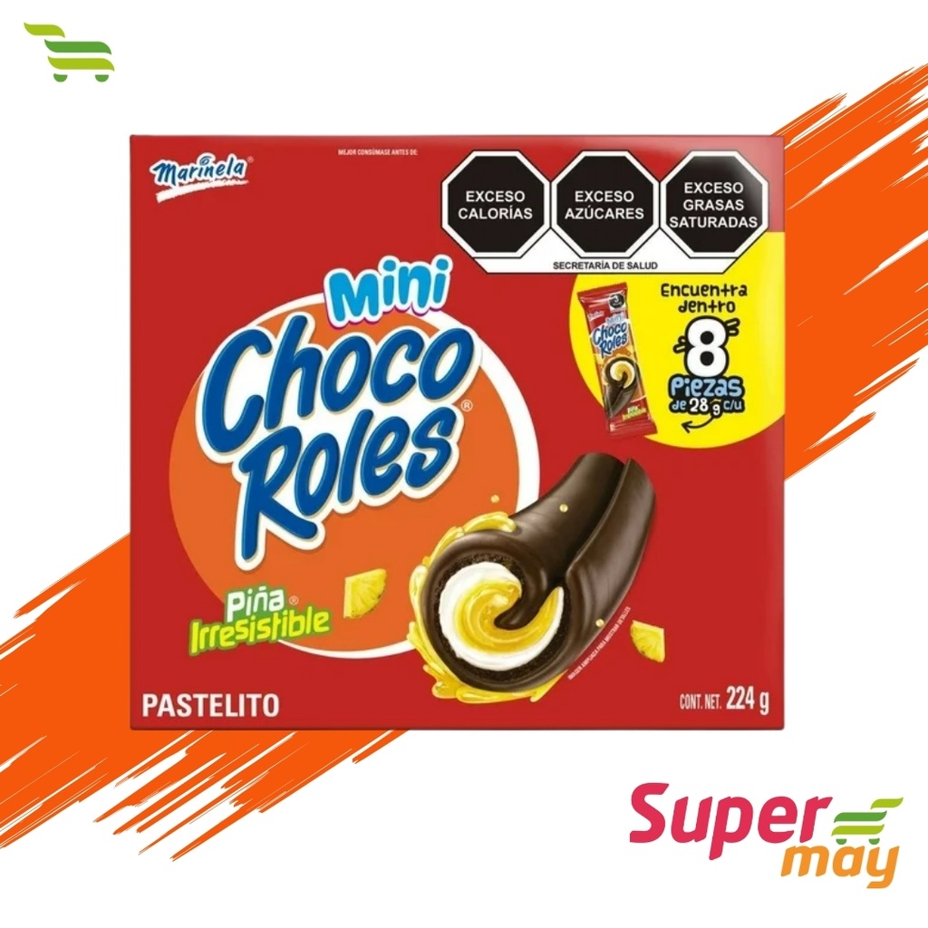 MARINELA MINI CHOCORROL 224 GR